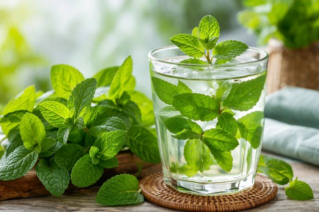 5 tác dụng khi uống nước bạc hà